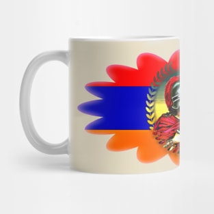 Armenian Flag With Vardan Mamikonyan Mug